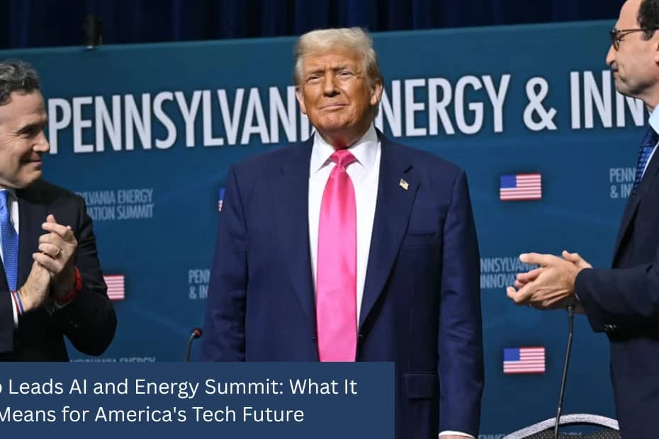 Trump addresses the 2025 AI and Energy Summit